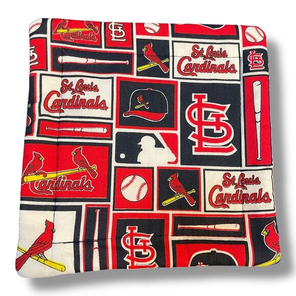 St Louis Cardinals Quilted Hot Pad Bowl Cozy Microwave MLB Baseball Set of 3 - Picture 8 of 11